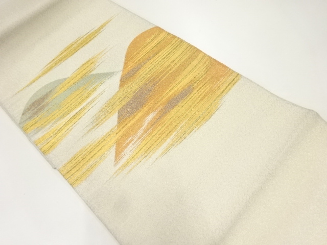 JAPANESE FUKURO OBI / WOVEN DISTANT MOUNTAINS